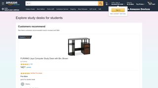 
Explore study desks for students | Amazon.com  
