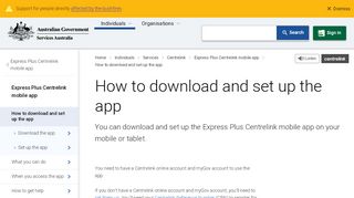 
                            8. Express Plus Centrelink mobile app - How to download and ... - Centrelink Portal App