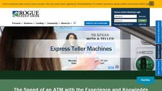 
                            13. Express Teller Machines | Rogue Credit Union - Express Etm Portal