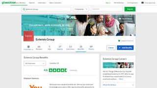 
                            7. Extensis Group Employee Benefits and Perks | Glassdoor - Extensis Group Employee Portal