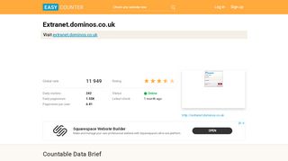 
                            3. Extranet.dominos.co.uk: Login - Easy Counter - Extranet Dominos Portal