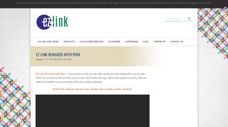 
                            7. EZ-Link Rewards with Perx - EZ-Link - Insinc Sg Portal