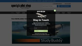 
                            3. FAA Knowledge Test Prep | Training - from Sporty's Pilot Shop - Sporty's Study Buddy Portal
