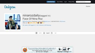 
                            7. Face Of Nina Roz(@ninarozdaily) - Instagram Tagged Posts ... - Achieveyodream Portal