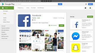 
Facebook – Apps on Google Play  
