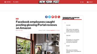 
                            5. Facebook employees caught posting glowing Portal reviews on Amazon - Portal Financial Services Reviews