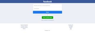 
                            8. Facebook - Entrar o registrarse - Facebook Touch - Facebook Portal Iniciar Sesion En Español