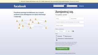 
                            4. Facebook – zaloguj się lub zarejestruj - Facebook Portal Jezyk Polski