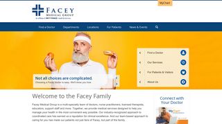 
                            2. Facey Medical Group - Facey Connect Patient Portal