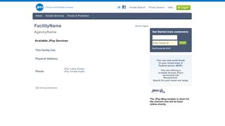 
                            7. Facility Service Details - JPay - Anytrax Portal