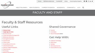 
Faculty and Staff - Palomar College
