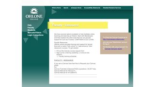
                            3. Faculty Resources - Ohlone College - Ohlone Canvas Sign Up