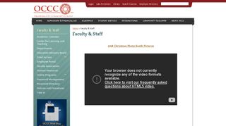 
                            1. Faculty & Staff - OCCC.edu - Occc Employee Portal