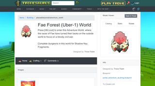 
                            3. Fae Forest (Uber-1) World - Item - Trove - Trove Uber 1 Portal Location