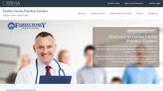 
                            5. Fairfax Family Practice Centers | Privia - Prince William Family Medicine Patient Portal
