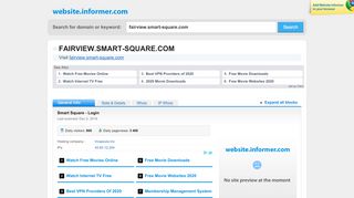 
                            7. fairview.smart-square.com at WI. Smart Square - Login - Smart Square Login
