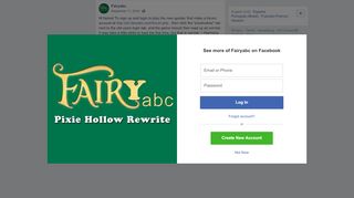 
                            8. Fairyabc - Hi fairies! To sign up and login to play the... | Facebook - Fairy Abc Portal
