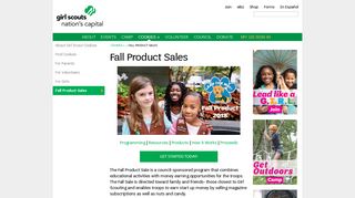 
                            3. Fall Product Sales | GSCNC - Girl Scouts of Nation's Capital - Nut E Portal