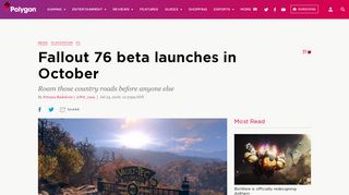 
                            5. Fallout 76 beta: How to register, test dates - Polygon - Fallout Beta Sign Up