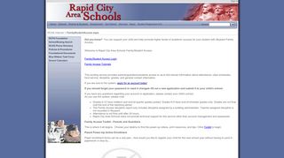 
                            5. Family/Student Access - Rapid City Area Schools