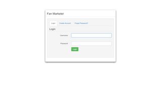 
                            1. Fan Marketer: Login - Fan Marketer Portal