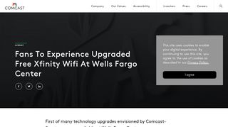 
                            11. Fans To Experience Upgraded Free Xfinity Wifi At Wells Fargo ... - Wells Fargo Comcast Portal