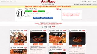 
                            7. FansRave® - Round Table Pizza