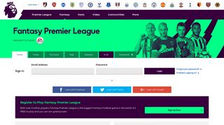 
                            2. Fantasy Premier League, Official Fantasy Football Game of ... - Ea Sports Fantasy Football Portal