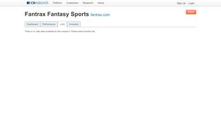 
                            8. Fantrax Fantasy Sports Jobs - CB Insights - Fantrax Portal