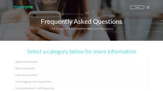 
                            8. FAQ - Frequently Asked Questions about Personal Loans - Money 3 Loans Members Login