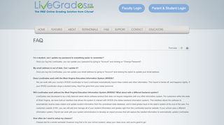 
                            7. FAQ - LiveGrades - Connecting Teachers, Students and ... - Live Grades Portal