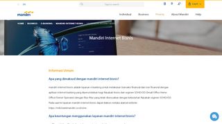 
                            7. FAQ Mandiri Internet Bisnis - Bank Mandiri - Bank Mandiri Portal Bisnis