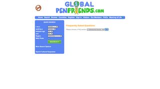 
                            8. FAQ's - Global Penfriends - Global Penfriends Portal