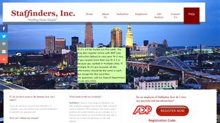 
FAQs - Staffinders Inc  
