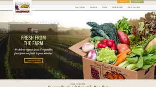 
                            2. Farm Fresh To You - Home Page - Farm Fresh To You Portal