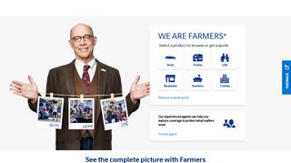 
                            5. Farmers Insurance: Insurance Quotes for Home, Auto, & Life - Farmers Insurance Portal