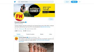 
Farmers Weekly (@FarmersWeekly) | Twitter  
