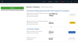 
Farmer's Weekly Magazine - Get your Digital Subscription  
