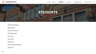 
                            4. Farnsworth - Students - Google Sites - Farnsworth Student Portal