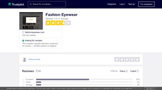 
                            6. Fashion Eyewear Reviews | Read Customer Service Reviews ... - Fashion Eyewear Portal