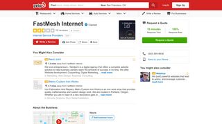 
                            4. FastMesh Internet - 20 Reviews - Internet Service Providers ... - Fastmesh Login