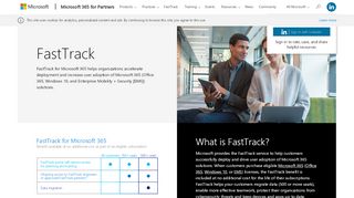 
                            2. FastTrack for Partners - Microsoft - Microsoft Fasttrack Portal