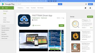 
                            8. FASTTRAK Driver App - Apps on Google Play - Fasttrak Cloud Portal