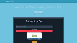 
                            2. Faucet in a BOX - official FaucetBOX.com faucet script - Faucetbox Portal