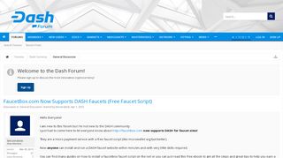 
                            7. FaucetBox.com Now Supports DASH Faucets (Free Faucet Script ... - Faucetbox Portal