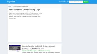 
                            5. Fcmb Corporate Online Banking Login or Sign Up - Fcmb Corporate Online Banking Login