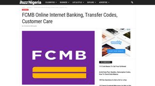 
                            7. FCMB Online Internet Banking, Transfer Codes, Customer Care - Fcmb Online Banking Portal