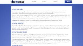
                            7. Features CoreTrax | Assessment - Curriculum - Experiential ... - Coretrax Login