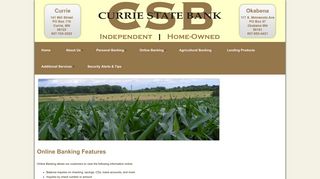 
                            4. Features - Currie State Bank - Currie State Bank Portal