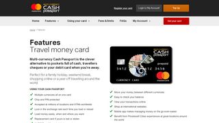 
                            6. Features of a Travel Money Card | Cash Passport | Mastercard - Multi Currency Cash Passport Nz Portal
